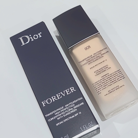 DIOR 0CR COOL ROSY Forever Matte Foundation SPF 15✔️Used once but wrong color - Picture 4 of 9